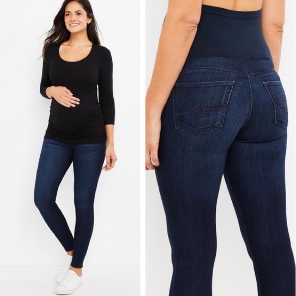 Ag Adriano Goldschmied Denim - AG maternity skinny jeans sz 27